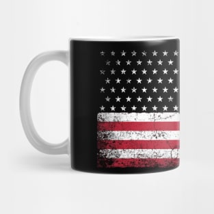 Chihuahua American Flag 4th Of July Vintage Mug